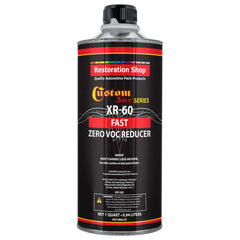 Restoration Shop / Custom Shop - XR60 Fast Zero VOC Urethane Reducer (Quart/32 Ounce) for Automotive and Industrial Paint Use for Low VOC Compliance