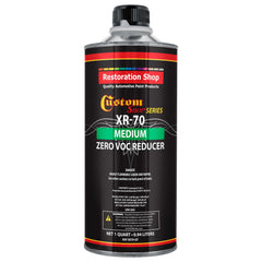 Restoration Shop / Custom Shop - XR70 Medium Zero VOC Urethane Reducer (Quart/32 Ounce) for Automotive and Industrial Paint Use for Low VOC Compliance