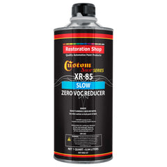 Restoration Shop / Custom Shop - XR85 Slow Zero VOC Urethane Reducer (Quart/32 Ounce) for Automotive and Industrial Paint Use for Low VOC Compliance